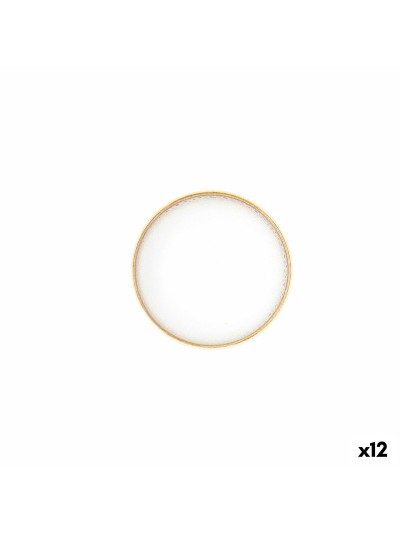 Cuenco Ariane Jaguar Freckles Blanco Marrón Cerámica 12 cm (12 Unidades)