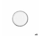 Cuenco Quid Select Filo Blanco Negro Plástico 14 x 3 cm (12 Unidades)
