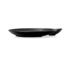 Plato Hondo Bidasoa Fosil Negro Cerámica 27,5 x 25,7 x 3,6 cm (8 Unidades)