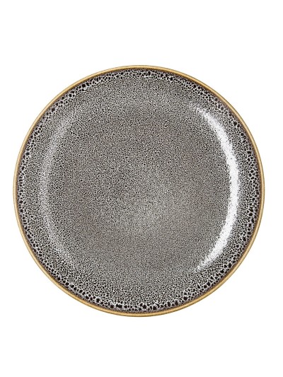 Plato Llano Ariane Jaguar Freckles Marrón Cerámica 27 cm (6 Unidades)