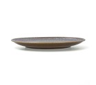 Plato Llano Ariane Jaguar Freckles Marrón Cerámica 27 cm (6 Unidades)