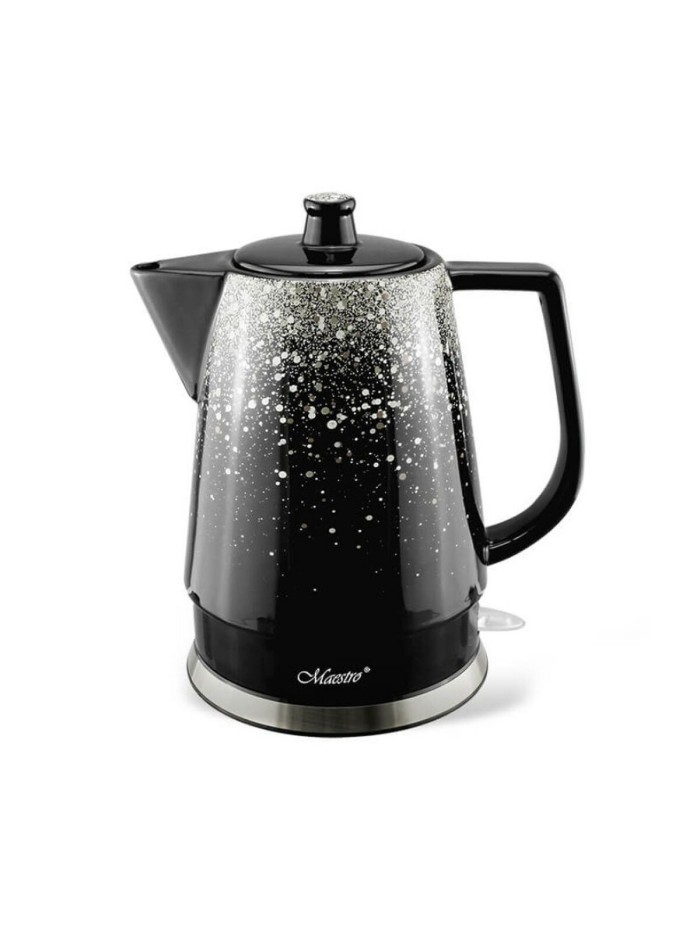 Hervidor Feel Maestro MR-074 Negro Plateado Cerámico 1500 W 1,5 L