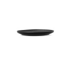 Plato Llano Bidasoa Fosil Negro Cerámica 21,3 x 21,2 x 2,2 cm (8 Unidades)