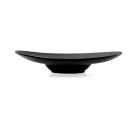 Plato Hondo Bidasoa Fosil Negro Cerámica Ovalado 27,3 x 22,2 x 5,7 cm (8 Unidades)