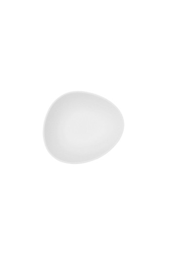 Cuenco Bidasoa Fosil Blanco Cerámica Ovalado 14 x 12,4 x 4,8 cm (12 Unidades)