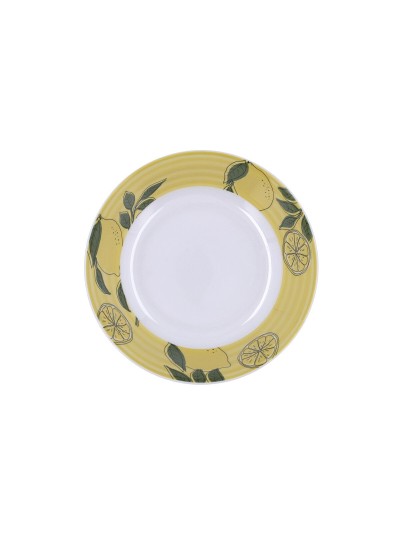 Plato Hondo Quid Sicilia Multicolor Bioplástico 20 cm (12 Unidades)