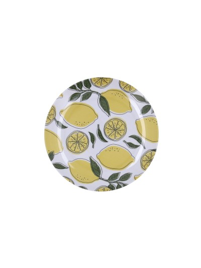 Assiette à dessert Quid Sicilia Multicouleur Bioplastique 20 cm (12 Unités)