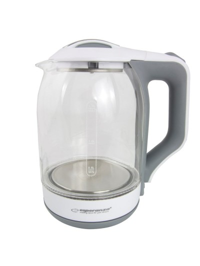 Hervidor Esperanza EKK025W  Blanco Vidrio Plástico 1500 W 1,7 L