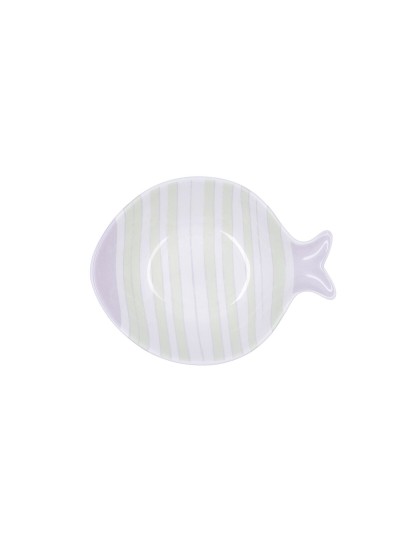 Bol Quid Kaleido Bicolore Céramique Poisson 15 x 13 x 4 cm (4 Unités)