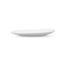 Plato Llano Bidasoa Fosil Blanco Cerámica Cuadrado 21,1 x 20,3 x 2,3 cm (9 Unidades)