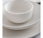 Cuenco Bidasoa Fosil Blanco Cerámica 21,5 x 21,5 x 4,3 cm (8 Unidades)