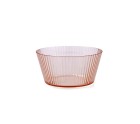 Bol Quid Sunset Corail Plastique 15 cm (12 Unités)
