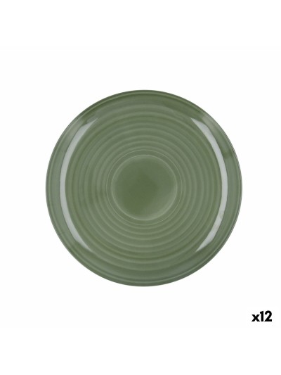 Plato Llano Quid Sicilia Multicolor Bioplástico 25 cm (12 Unidades)