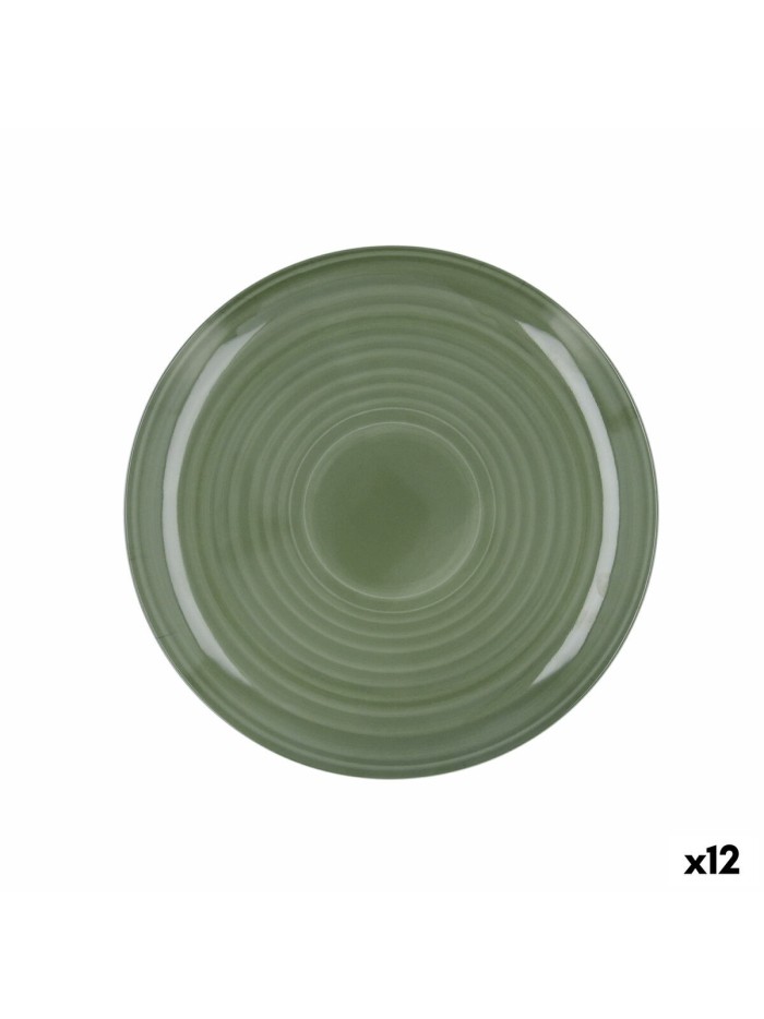 Plato Llano Quid Sicilia Multicolor Bioplástico 25 cm (12 Unidades)