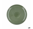 Plato Llano Quid Sicilia Multicolor Bioplástico 25 cm (12 Unidades)