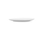 Flat Plate Bidasoa Fosil White Ceramic Oval 28 x 24,8 x 2,5 cm (6 Units)