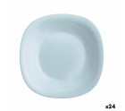 Plato Hondo Luminarc Carine Paradise Azul Vidrio 21 cm (24 Unidades)