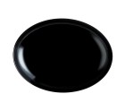 Plato Llano Luminarc Friends Time Negro Vidrio 30 x 26 cm Carne (12 Unidades)