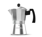 Cafetera Italiana Taurus KCP90012 12T Plateado 12 Tazas Aluminio