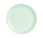 Assiette plate Luminarc Diwali Paradise Vert verre 25 cm (24 Unités)