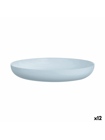 Plato Hondo Luminarc Diwali Paradise Azul Vidrio 29 cm (12 Unidades)