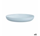 Plato Hondo Luminarc Diwali Paradise Azul Vidrio 29 cm (12 Unidades)