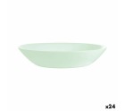 Plato Hondo Luminarc Diwali Paradise Verde Vidrio 20 cm (24 Unidades)