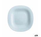 Assiette à dessert Luminarc Carine Paradise Bleu verre 19 cm (24 Unités)
