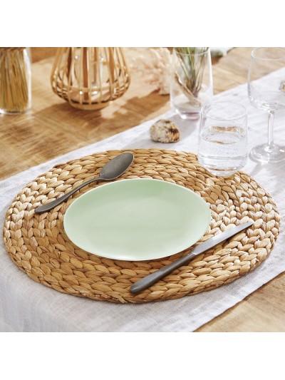 Assiette à dessert Luminarc Diwali Paradise Vert verre 19 cm (24 Unités)