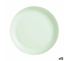 Plato Hondo Luminarc Diwali Paradise Verde Vidrio 29 cm (12 Unidades)