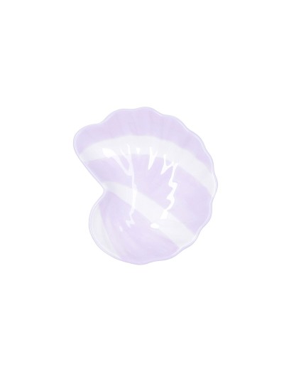 Cuenco Quid Kaleido Morado Cerámica Caracol 16 x 14 x 4 cm (4 Unidades)