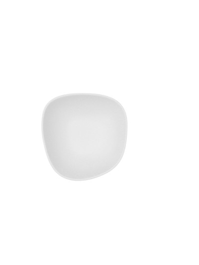 Bol Bidasoa Fosil Blanc Céramique 14 X 13,9 X 6,8 CM Carré (9 Unités)