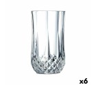 Verre en Verre Cristal d’Arques Paris Longchamp Transparent verre (36 cl) (Pack 6x)