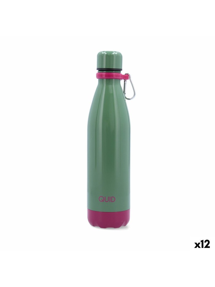 Botella Térmica Quid Sarao Verde 750 ml (12 Unidades)