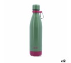 Botella Térmica Quid Sarao Verde 750 ml (12 Unidades)