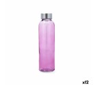 Botella Quid Sarao Rosa Vidrio 600 ml (12 Unidades)