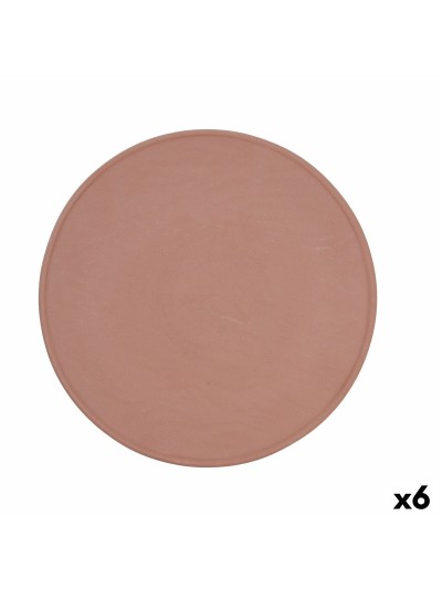 Bajo Plato Quid Mineral Terracota Cerámica 33 cm (6 Unidades)