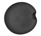 Bandeja de Aperitivos Bidasoa Fosil Negro Cerámica Alúmina 31,4 x 31,2 x 4 cm (4 Unidades)