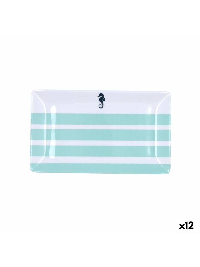 Plateau apéritif Quid Atlantic Multicouleur Bioplastique 25 x 15 x 2 cm (12 Unités)