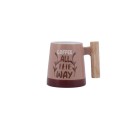 Taza Bidasoa All The Way Multicolor Cerámica 350 ml (12 Unidades)