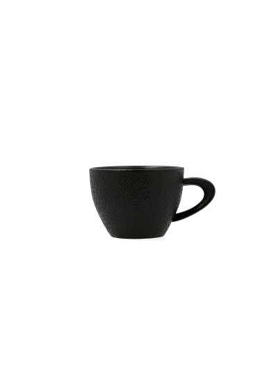 Taza Bidasoa Fosil Negro Cerámica Alúmina 800 ml (12 Unidades)