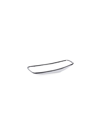 Bandeja de Aperitivos Ariane Vital Filo Blanco Negro Cerámica Alúmina 15 x 8,5 x 8,5 cm (12 Unidades)