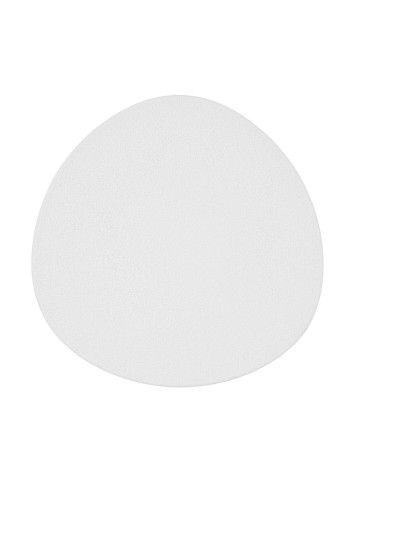 Snack tray Bidasoa Fosil White Ceramic Aluminium Oxide 25,2 x 24,8 x 1,2 cm (6 Units)