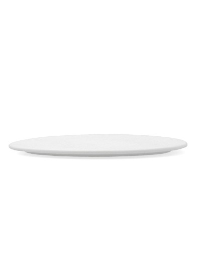 Bandeja de Aperitivos Bidasoa Fosil Blanco Cerámica Alúmina 25,2 x 24,8 x 1,2 cm (6 Unidades)