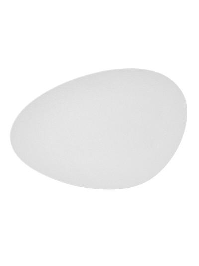 Bandeja de Aperitivos Bidasoa Fosil Blanco Cerámica Alúmina Ovalada 39,1 x 26,3 x 3,4 cm (4 Unidades)