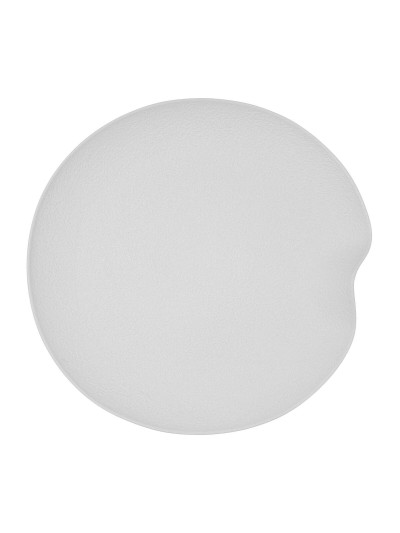 Bandeja de Aperitivos Bidasoa Fosil Blanco Cerámica Alúmina 31,4 x 31,2 x 4 cm (4 Unidades)