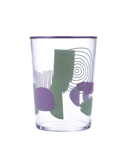 Glass Quid Kaleido Multicolour Glass Abstract 510 ml (6 Units)