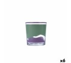 Vaso Quid Kaleido Multicolor Vidrio Abstracto 380 ml (6 Unidades)
