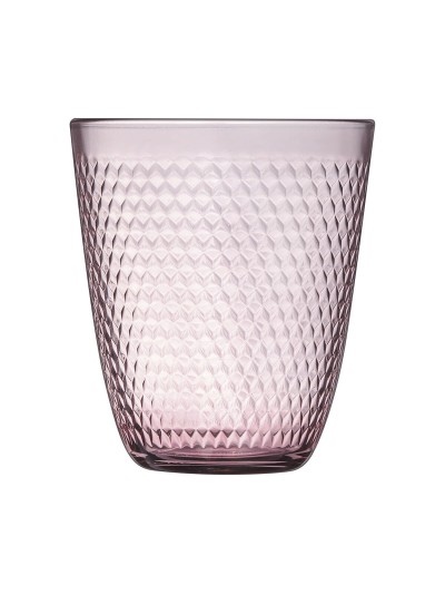 Vaso Luminarc Pampille Rosa Vidrio 310 ml (6 Unidades)