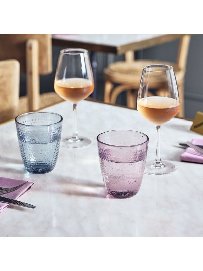 Vaso Luminarc Pampille Rosa Vidrio 310 ml (6 Unidades)